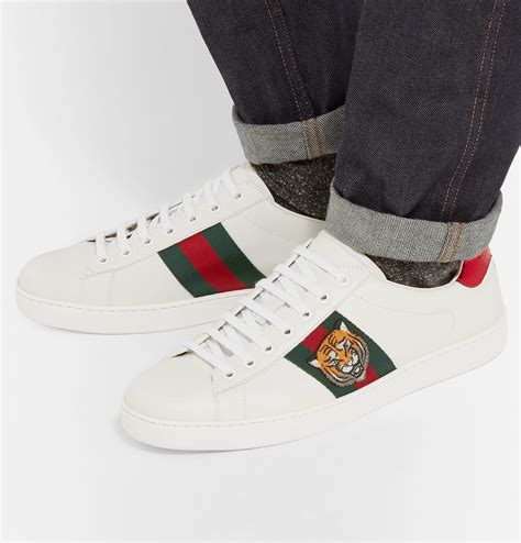 gucci snake ace sneakers ราคา|Gucci ace water snake embroidered.